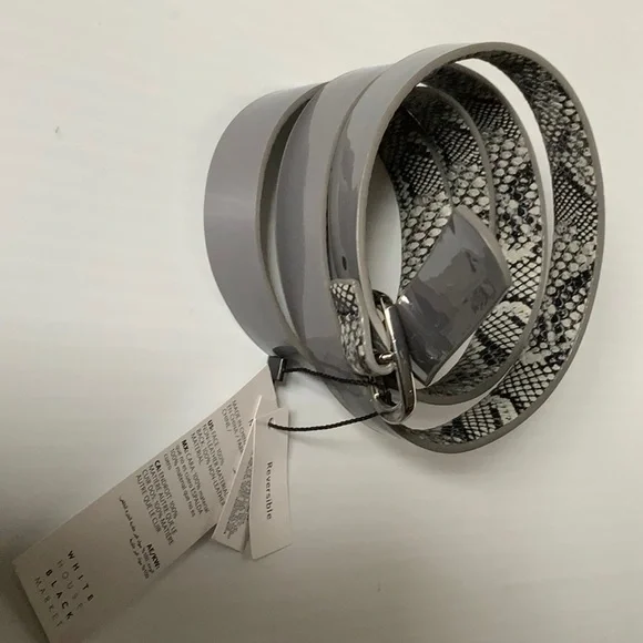 White House, Black market snake belt Faux Croc Belt | White House Black Market main image 2